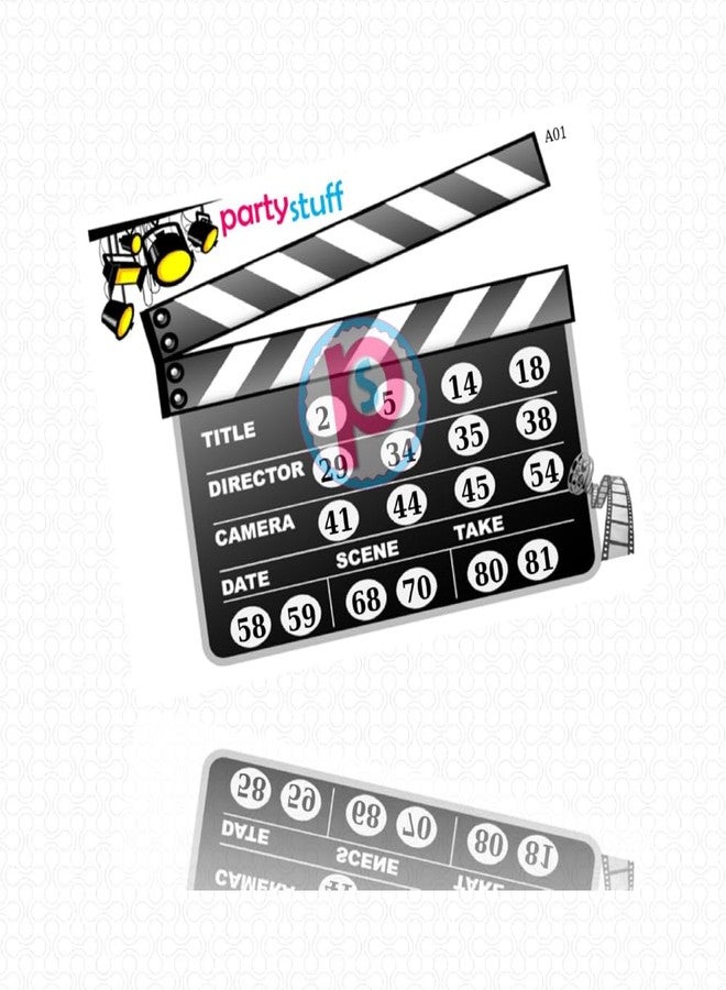 PartyStuff Theme Tambola Housie Tickets kukuba 1 - Designer Kukuba (16 Cards) - Image 2